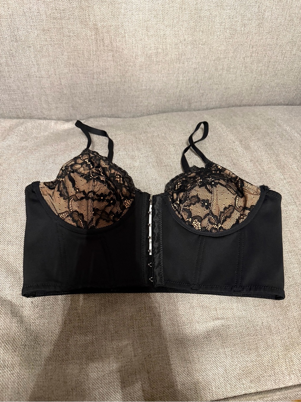 Garage Black Crop top